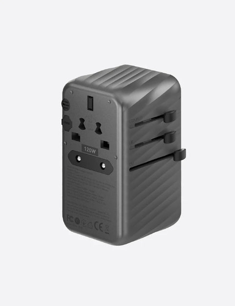 TravelWorld Adapter GaN120 | Universal Travel Charger