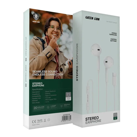 Green Lion - Strereo Earphone