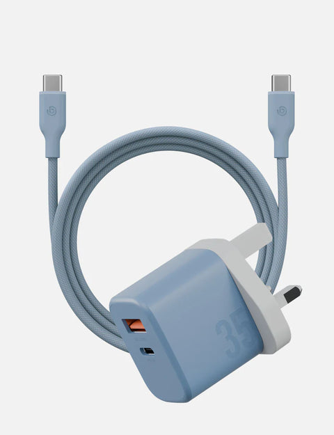 GoPort Velox Bundle – 35W Ultra-Compact GaN Wall Charger