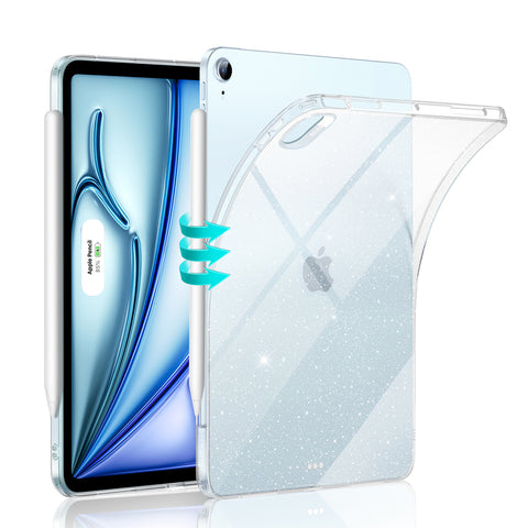 حافظة شفافة رفيعة للغاية لجهاز iPad Air 11/10.9 (الجيل الخامس/الجيل الرابع)