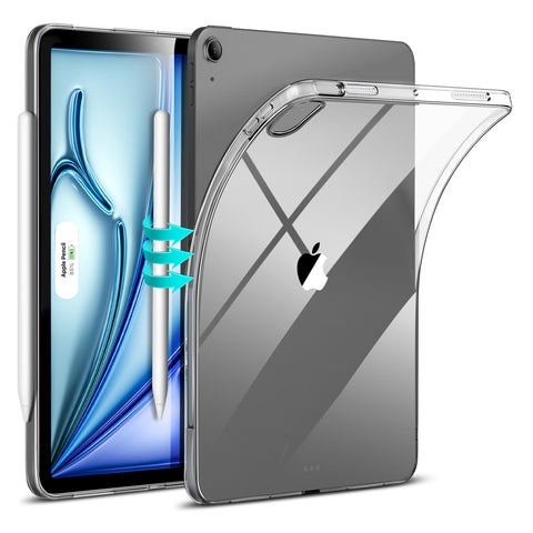 حافظة شفافة رفيعة للغاية لجهاز iPad Air 11/10.9 (الجيل الخامس/الجيل الرابع)