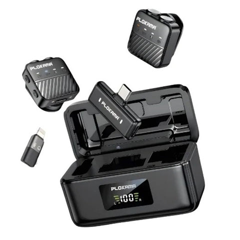 VM-80 Dual Wireless Lavalier Microphone