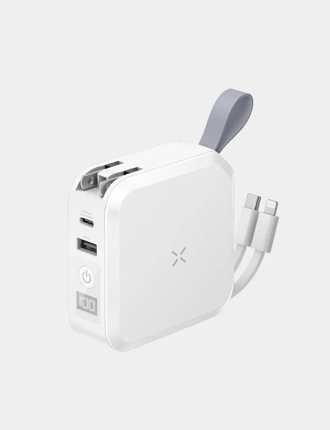 GoPort Travel 10K | 5-in-1 Multifunctional Charger and Power Bank