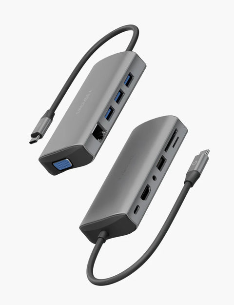 AluHub Max | 11-in-1 USB-C Aluminium Charging Hub