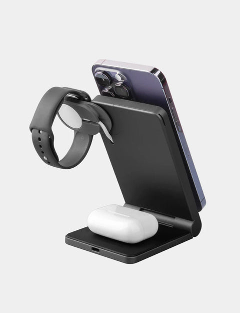 MagTrio | 3-In-1 MagSafe Compatible Wireless Charging Stand