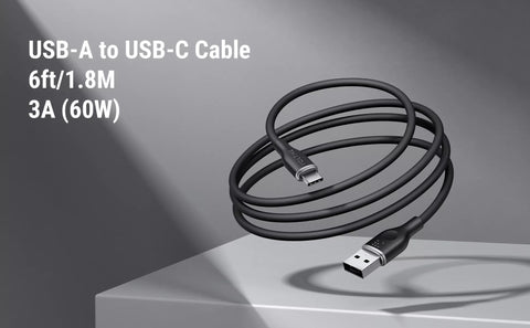 Powerlink Moss Series 6.0ft / 1.8M USB-A-TO-C Cable