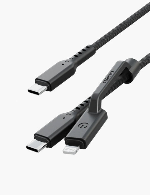 Flow Duo 2-in-1 C to C + Lightning Cable