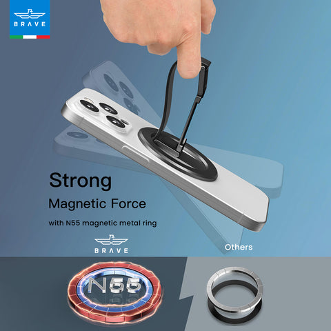 MagLoop 360° Rotatable Magnetic Phone Grip & Kickstand