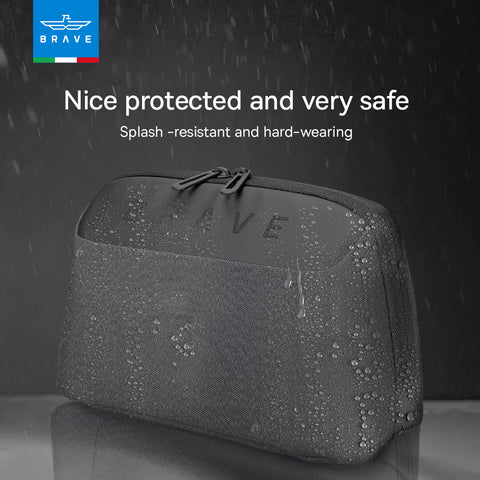 Brave BTP-02 Tech Pouch Organizer Portable Gadget Storage For Travel