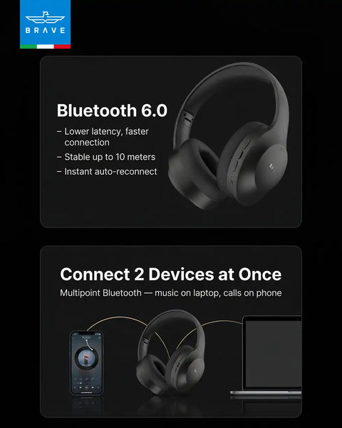 BWH-01 AuraMax ANC Wireless Headphones