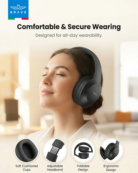 BWH-01 AuraMax ANC Wireless Headphones