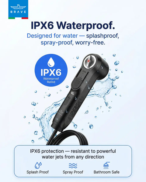 Electric Portable Bidet -  Waterproof Travel Shattaf