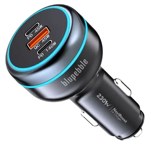 Blupebble NAVIBOOST 230W Car Charger