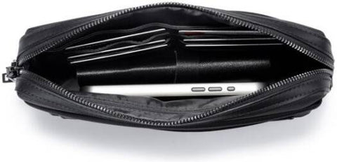 Blupebble Elvo Accessories Organizer, Compact, Premium Textured Exterior, Zipper Closure, Durable Carry-all Bag With Multiple Pockets, Accessories