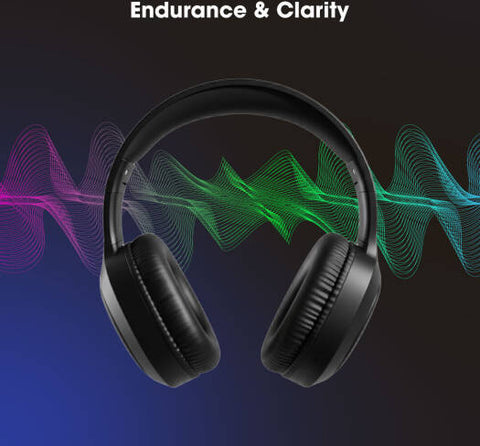 Blupebble Over Ear Foldable Digital Hybrid Noise Cancelling Headphones C85