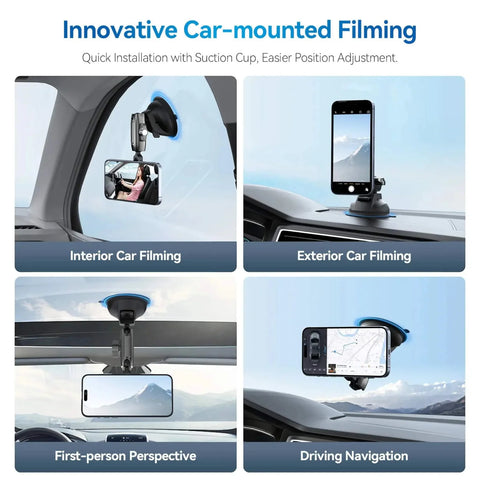 Telesin Magnetic Suction Car Phone Mount