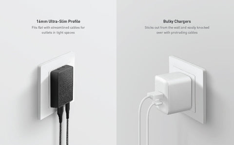 Votre Slim Duos – Ultra-Slim Dual Port Fast Charger 20w