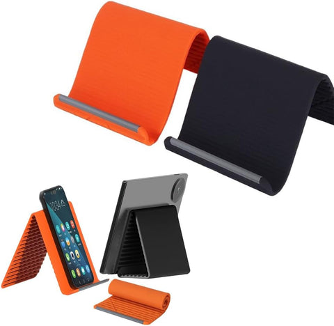 Foldable Silicone Phone Holder Flexible Anti-Slip Phone Holder Stand Bendable Freely Into Any Shape Multi-Angle Adjustable