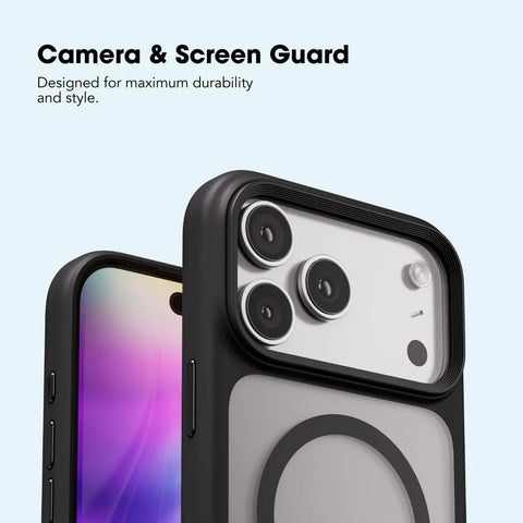 Blupebble Hybrid Matte Case compatible with Magsafe