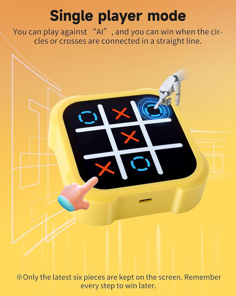 Interactive Digital Tic Tac Toe Game for Kids