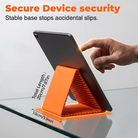 Foldable Silicone Phone Holder Flexible Anti-Slip Phone Holder Stand Bendable Freely Into Any Shape Multi-Angle Adjustable