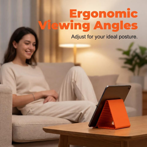 Foldable Silicone Phone Holder Flexible Anti-Slip Phone Holder Stand Bendable Freely Into Any Shape Multi-Angle Adjustable