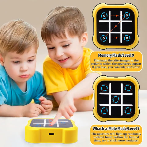 Interactive Digital Tic Tac Toe Game for Kids
