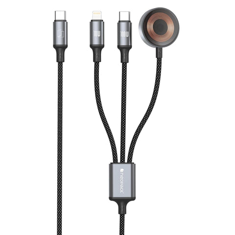 PowerFlow 1.2m USB-C to USB-C PD 100W Cable