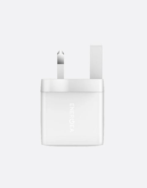 AmpCharge GaN40+ UK | 40W Dual USB-C GaN Wall Charger