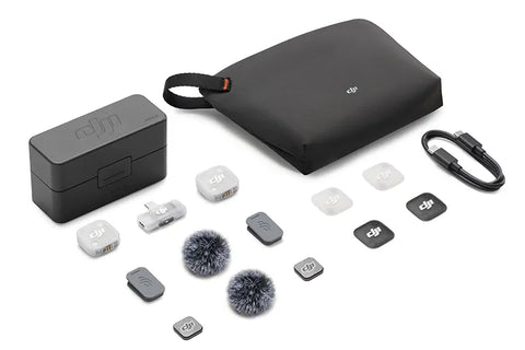 DJI MIC MINI 2 (2 TX + 1 MOBILE RX + CHARGING CASE)