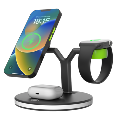 Dock-Y | 3-in-1 Wireless Charger