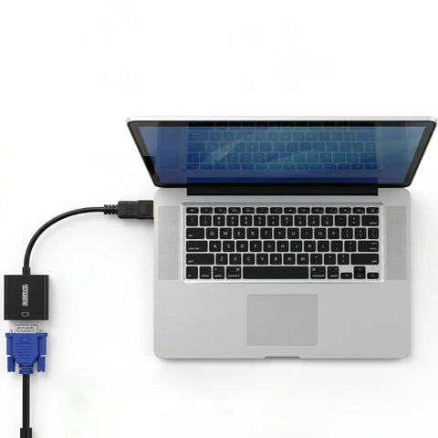 DisplayPort to VGA Adapter 15Pin Female Cable Converter Adapter