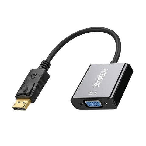DisplayPort to VGA Adapter 15Pin Female Cable Converter Adapter