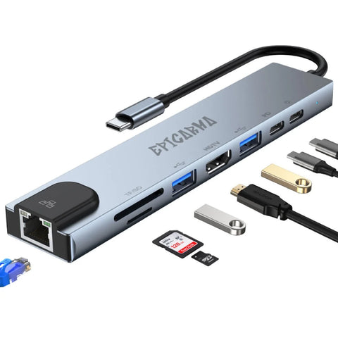 8-in-1 USB-C Hub