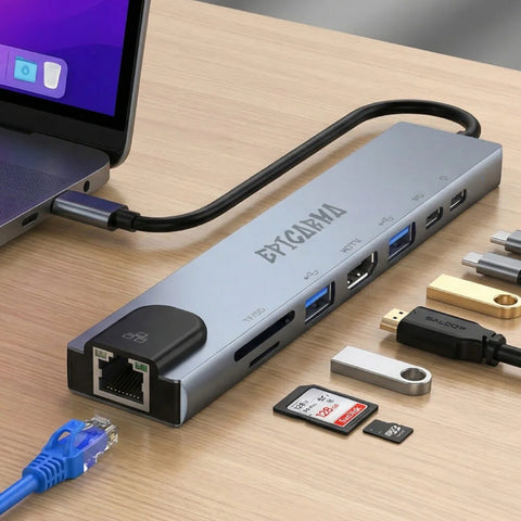 8-in-1 USB-C Hub