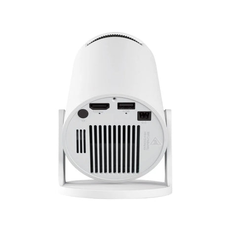 Smart Mini Projector with Android 14, Portable Projector with 4K Support