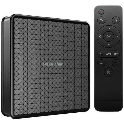 Android TV Box 4K with Remote Control