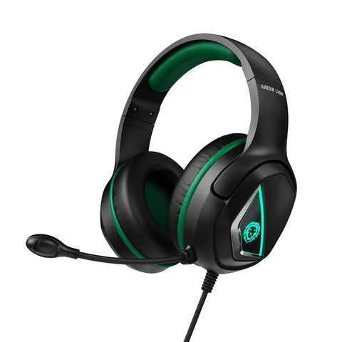 Green Lion Runner Wired Gaming Headphone