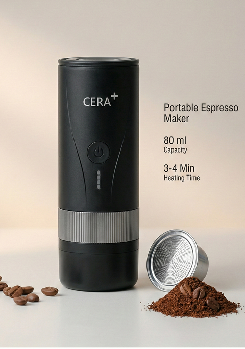 Cera+ 3 in 1 Portable Electric Coffee Set