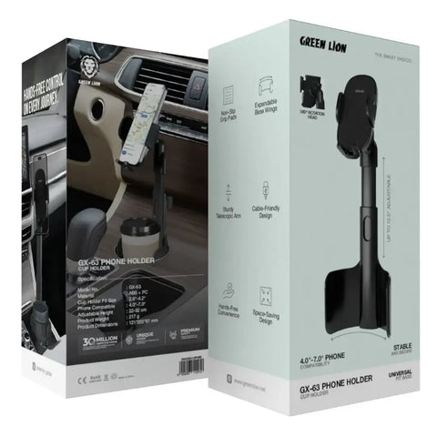 GX-63 Phone Holder & Cup Holder