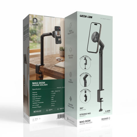 Green Lion Mag Desk Phone Holder