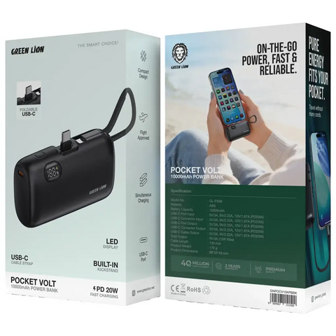Pocket Volt 10000mAh Power Bank