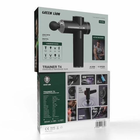 Green Lion Trainer T4 Handheld Massage Gun