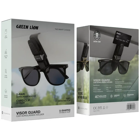 Visor Guard Car Sunglasses Holder