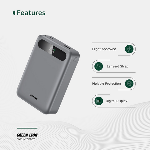 Zuno Power Bank 10K-20K mAh Pd 20W
