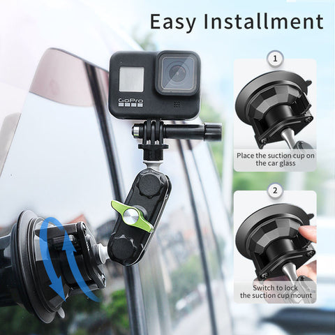 Action Camera Suction Cup Mount, UBA-GO/G1
