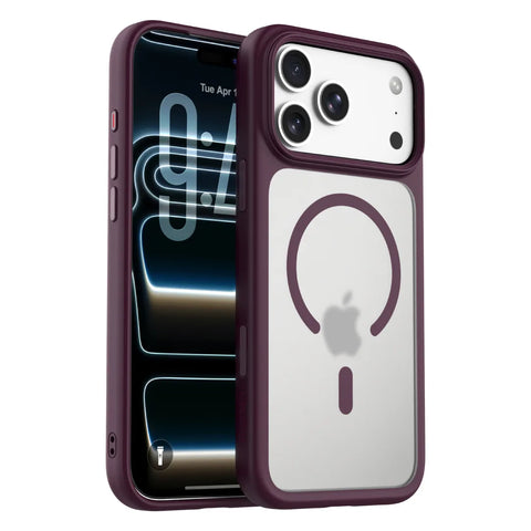 Blupebble Hybrid Matte Case compatible with Magsafe