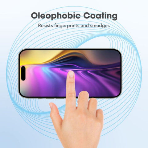 Graphene Rock Series Tempered Glass 2.5D Screen Protector For iPhone 17 Series