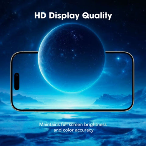Graphene Rock Series Tempered Glass 2.5D Screen Protector For iPhone 17 Series