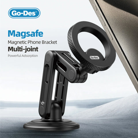 MagSafe Magnetic Phone Bracket Powerful Adsorption Suction Cup for Car Dashboard Windscreen
